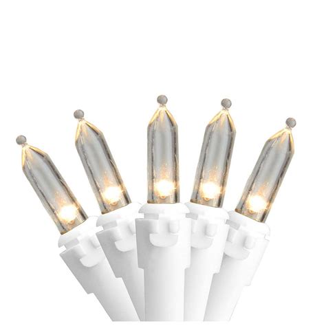 warm white mini christmas lights|50 bulb christmas lights.